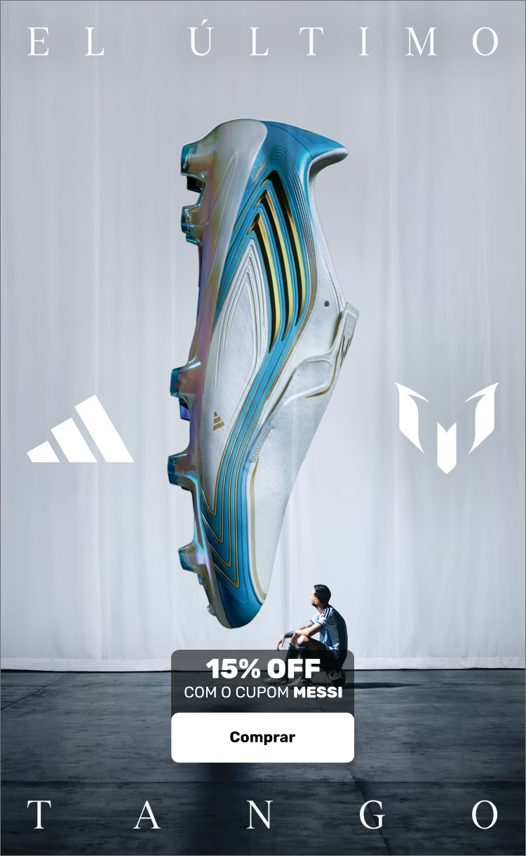 El Último Tango — chuteira adidas Messi com 15% off no cupom MESSI